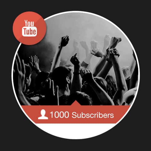 1000 YouTube Subscribers Social Boom!